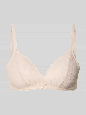 Biustonosz o trójkątnym kształcie z koronką i wiązanym detalem Jake*s Casual