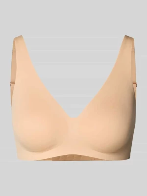 Biustonosz o trójkątnym kształcie z szerokimi ramiączkami mey