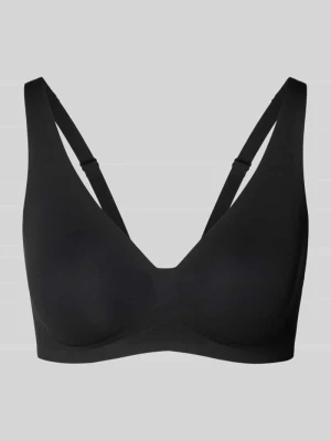 Biustonosz o trójkątnym kształcie z szerokimi ramiączkami mey