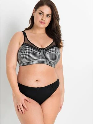 Biustonosz odciążający bez fiszbinów z wyściełanymi ramiączkami bonprix