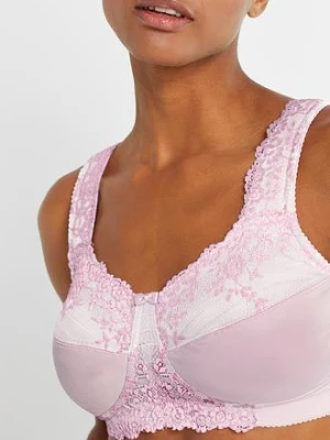 Biustonosz odciążający bez fiszbinów z wyściełanymi ramiączkami bonprix