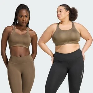 Biustonosz Optime Workout High Support Adidas Khaki Six