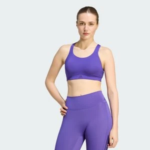 Biustonosz Optime Workout High Support Adidas Pure Purple