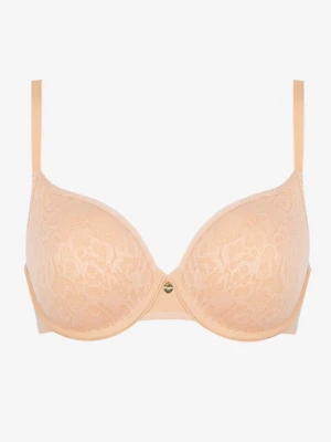 Biustonosz piankowy oddychający z żakardowymi miseczkami - Wonderful Jacquard POUPEE