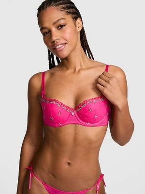 Biustonosz PINK Wink balconette push-up Victoria's Secret