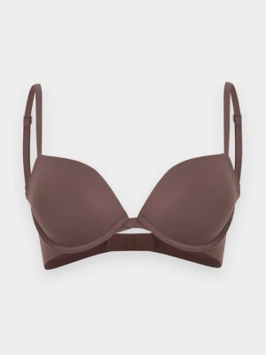 Biustonosz push-up Calvin Klein brązowy