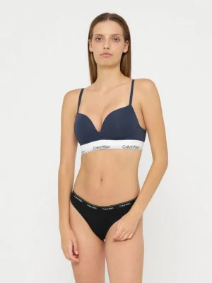 Biustonosz push-up Calvin Klein granatowy