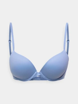 Biustonosz push-up Calvin Klein jasnoniebieski