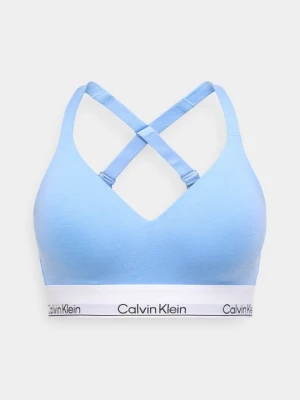 Biustonosz push-up Calvin Klein jasnoniebieski