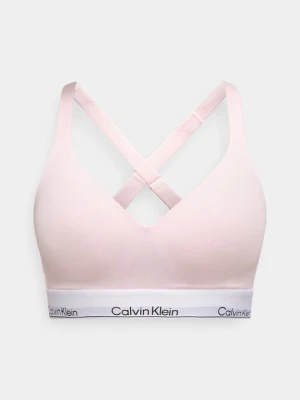Biustonosz push-up Calvin Klein jasnoróżowy