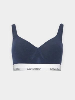 Biustonosz push-up Calvin Klein niebieski