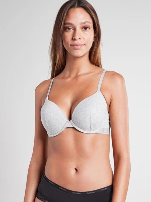Biustonosz push-up Calvin Klein szary