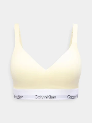 Biustonosz push-up Calvin Klein żółty