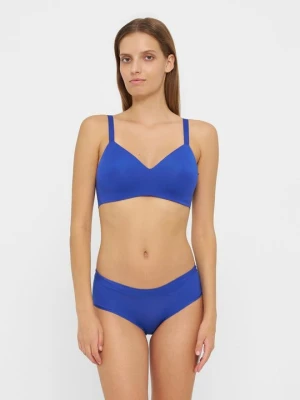 Biustonosz push-up DKNY niebieski