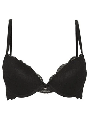 Biustonosz push-up Emporio Armani czarny