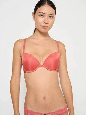 Biustonosz push-up Emporio Armani koralowy