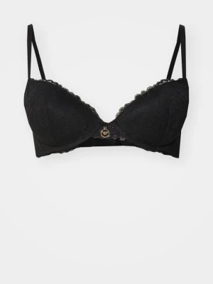 Biustonosz push-up Emporio Armani czarny
