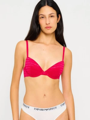 Biustonosz push-up Emporio Armani czerwony