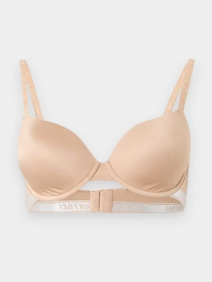 Biustonosz push-up Emporio Armani piaskowy