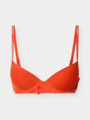 Biustonosz push-up Emporio Armani pomarańczowy