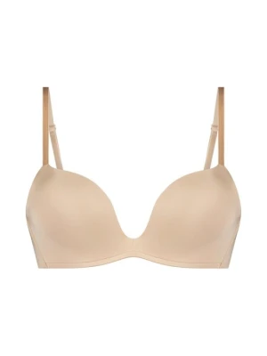 Biustonosz push-up Hunkemöller beżowy