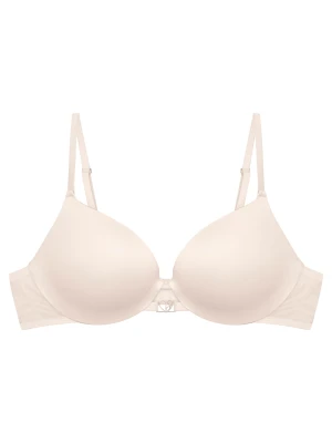 Biustonosz push-up Influensa Esotiq kremowy