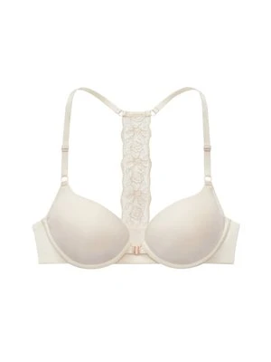 Biustonosz push-up Lascana mleczny