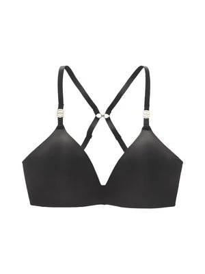 Biustonosz push-up Lascana czarny