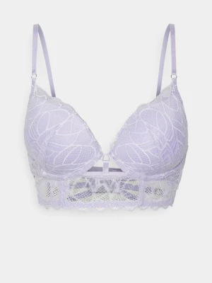 Biustonosz push-up Lascana fioletowy
