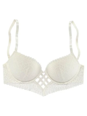 Biustonosz push-up Lascana mleczny