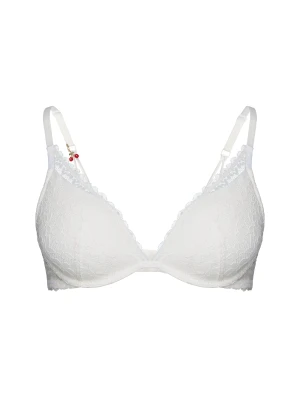 Biustonosz push-up Lovely Cherry Esotiq kremowy