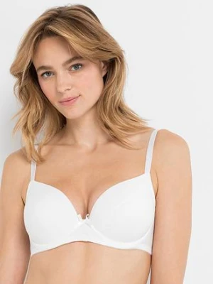 Biustonosz push-up na fiszbinach z bawełny organicznej (2 szt.) bonprix