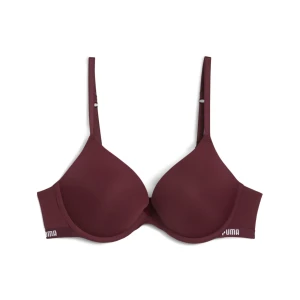Biustonosz push-up PUMA, Odzież, Czerwony,