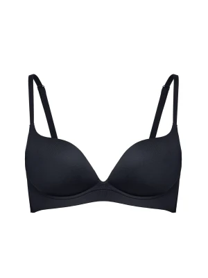 Biustonosz push-up SERENE czarny bez fiszbin Esotiq