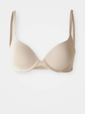 Biustonosz push-up Tommy Hilfiger beżowy