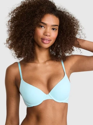 PINK WEAR EVERYWHERE Biustonosz push-up Wear Everywhere Victoria's Secret Niebieski
