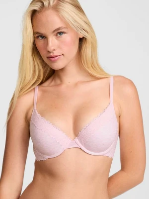 Biustonosz push-up Wear Everywhere Victoria's Secret Różowy