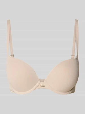 Biustonosz push up z obszyciem koronką model ‘PURE’ Boss