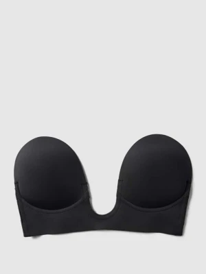 Biustonosz Push up z samoprzylepnym designem model 'Luve Bra' Magic Bodyfashion Czarny