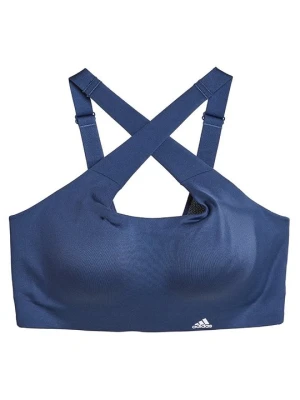 Biustonosz sportowy Adidas granatowy