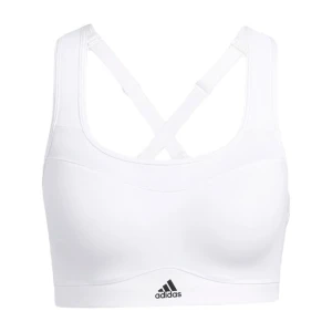 Biustonosz sportowy adidas TLRD Impact Training High-Support HC5399 - biały