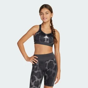 Biustonosz sportowy All Sports z nadrukiem z motywami zwierzęcymi Adidas