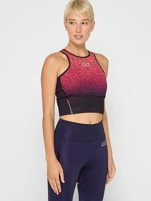Biustonosz sportowy EA7 Emporio Armani różowy