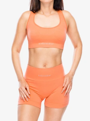 Biustonosz sportowy Icebreaker Merino Seamless Active Bra - tang