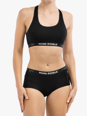 Biustonosz sportowy Mons Royale Sierra Sports Bra - black