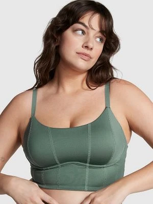 Biustonosz sportowy o dłuższym kroju The Wave Victoria's Secret