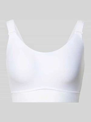 Biustonosz sportowy o kroju regular fit z nadruk z logo Model 'Infinity' Under Armour