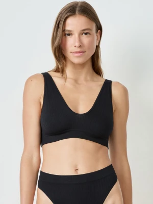 Biustonosz Sportowy Prążkowany Etam