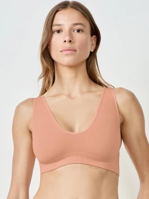 Biustonosz Sportowy prążkowany Etam