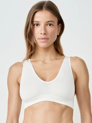 Biustonosz Sportowy Prążkowany Etam